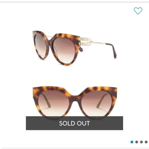 NWT Roberto Cavalli Gimignano Cat Eye Sunglasses